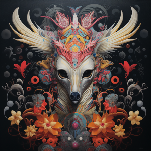 Vibrant sunset reflecting on ocean waves