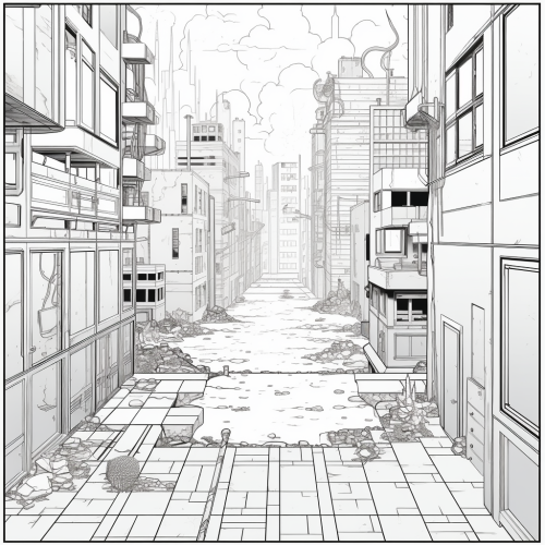 Interior Grid for Comic Book
