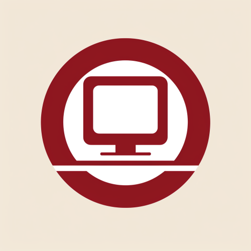 Professional computer directory logo illustration