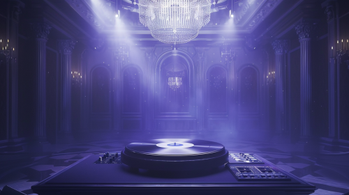 Music Disk Concert Room Stage Music Disk Concert Room Stage