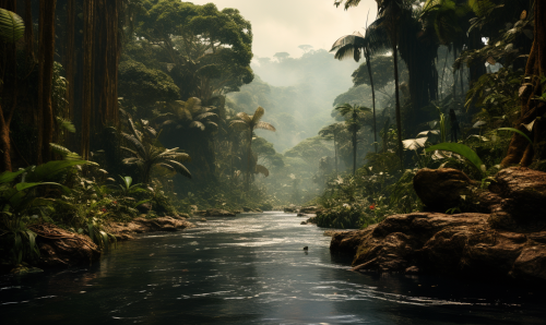 Stunning cinematic view of Congo