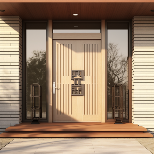 Korean front door design inspiration
