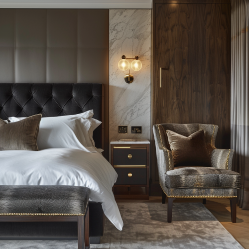 Contemporary Bedroom Interior Design Photo