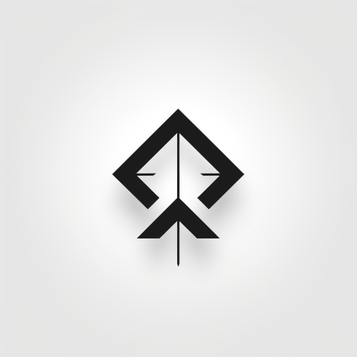 Minimalist arrows symbolizing unity and strategy