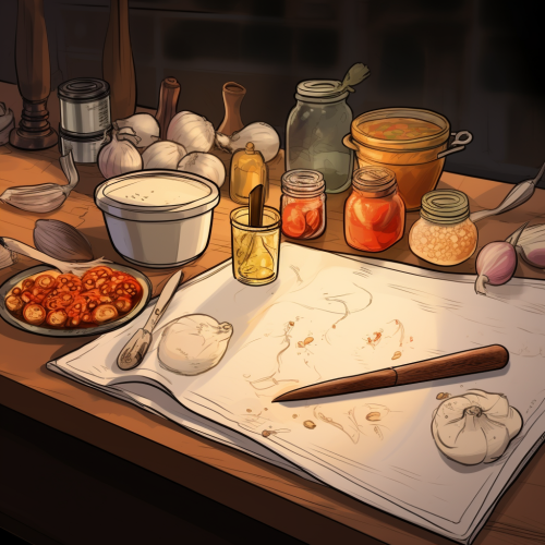 Artful cooking ingredient creation