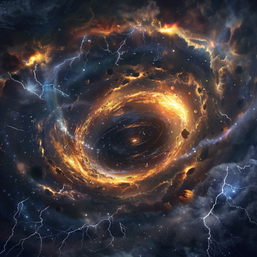 Massive black hole in universe