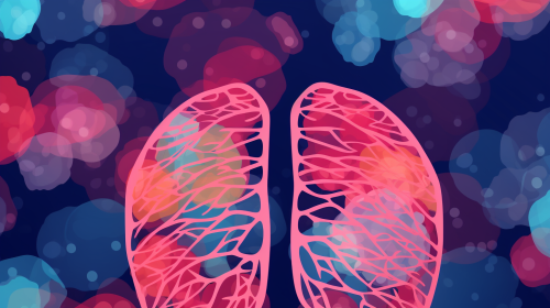 Colorful Cough Relief Abstract Art