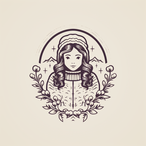 Cozy sweater brand logo