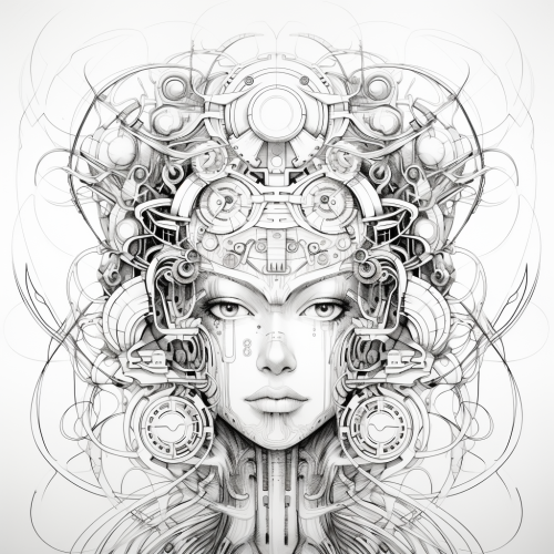 Simplified Craft Line Drawing