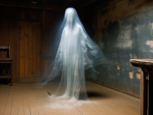 Creepy ghost caught on CCTV