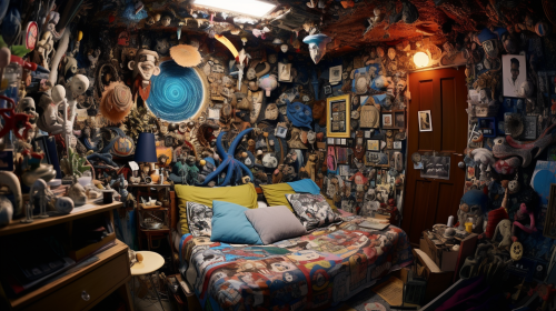 Group of People in Packed Room