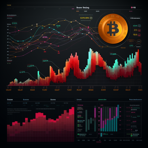 Cryptocurrency charts and mathematical data