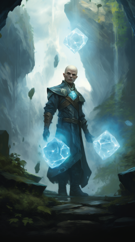 Crystalar the Veilkeeper defending celestial harmony