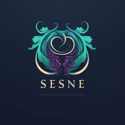 Csenge wine logo design