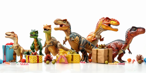 Cute Dinosaur Babies Birthday Play