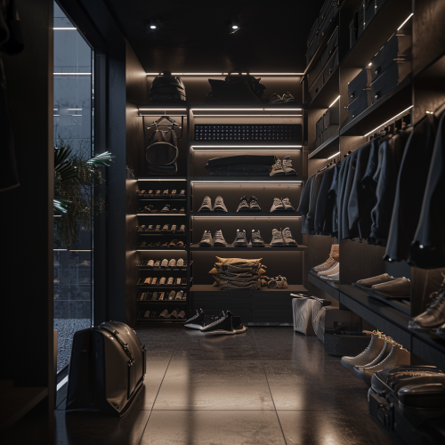 Cyberpunk Master Closet Render