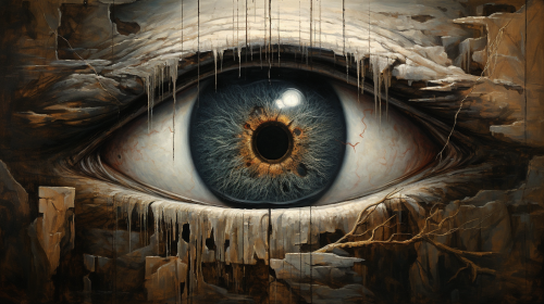 Detailed Cyclops Brontes Oil Painting