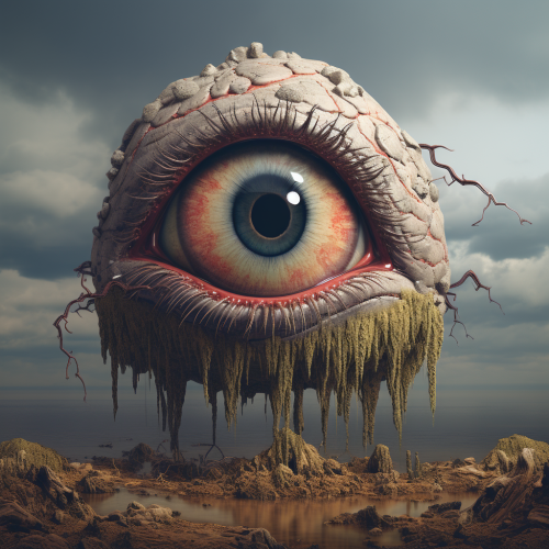 A majestic Cyclops mythical creature with one eye.