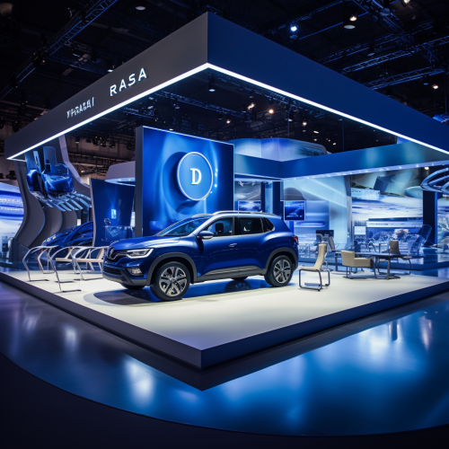 Dacia Stand at Paris Motor Show