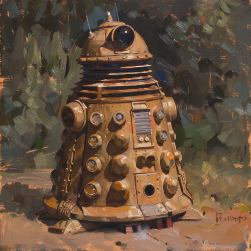 Dalek Robot Machine Sci-Fi