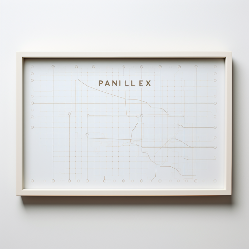 Dallas TX Minimalist Pinpoint Map Light Background