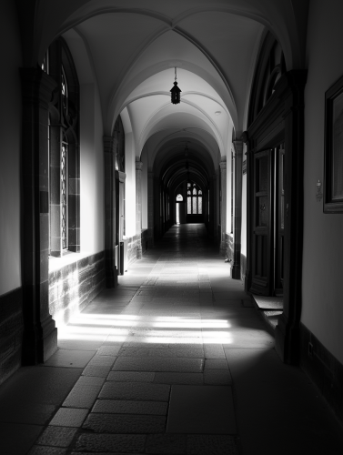 Dark Academia Castle School Mysterious Atmosphere