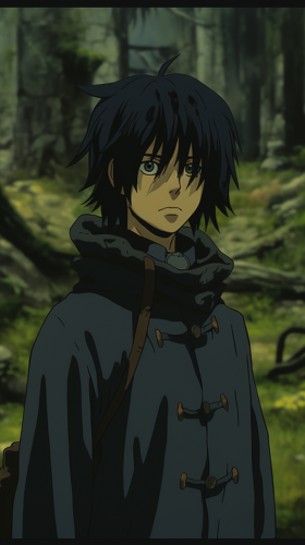 Sasuke Uchiha in 1980s Ghibli anime