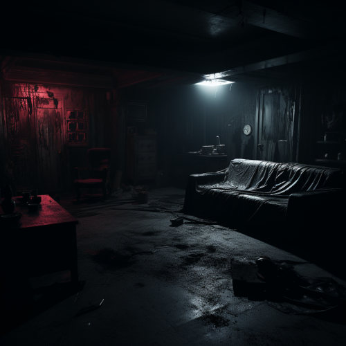 Dark Room Deep with Depth