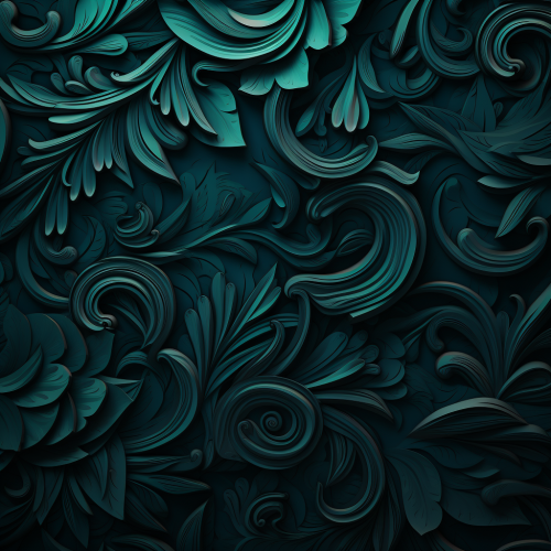 Dark Teal Monochrome Background