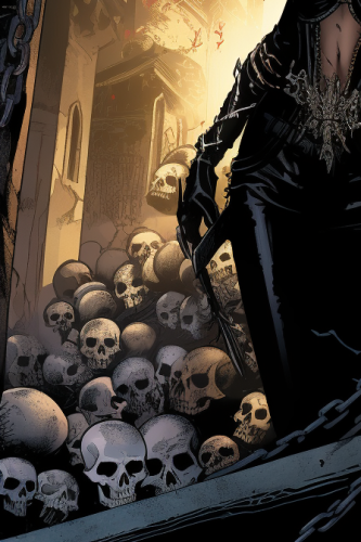 Darkness Necromencer in Hip Hop Style