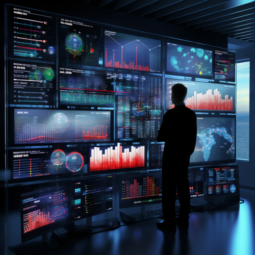 Data monitoring facility icon in action