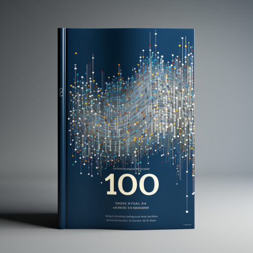 Book cover on data with 100