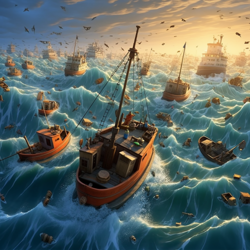 Debt Super Cycle Over Calm Sea Debt Super Cycle Over Calm Sea