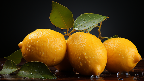 Studio photo of a decaying lemon