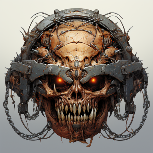 Illustration of massive demonic trap