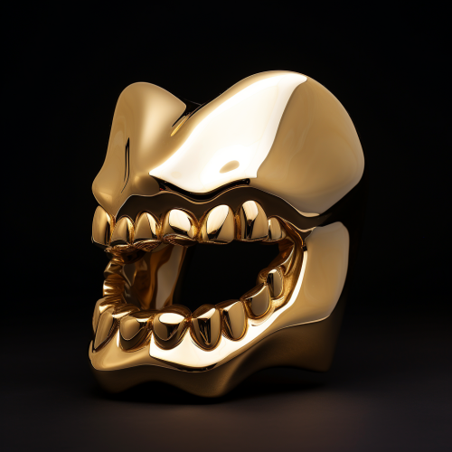 Golden dental shape image