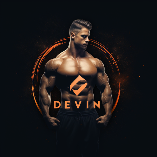 Logo for Dev Fitness - Gym Branding
