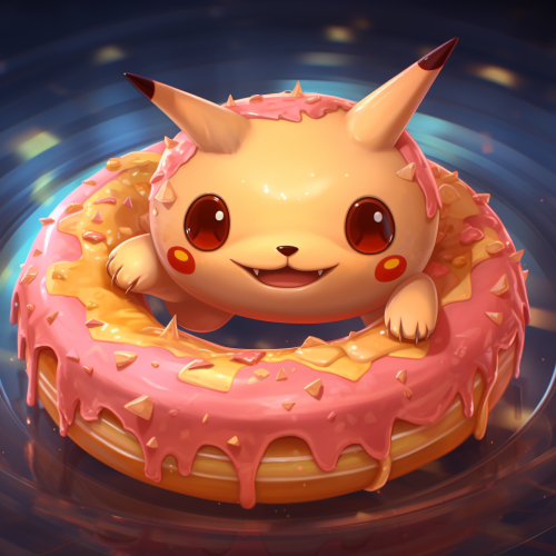 Donut-shaped Digimon image