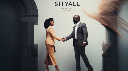 Diverse professionals shaking hands for growth opportunities