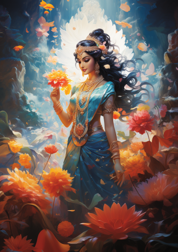 Divine Artistic Heritage Floral Pattern