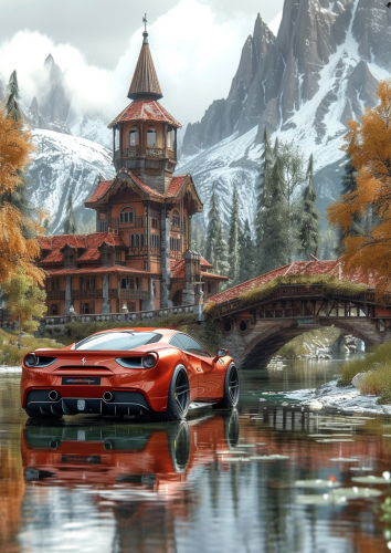 Divine Goddess Ferrari 488 Icelandic Literature View Divine Goddess Ferrari 488 Icelandic Literature View