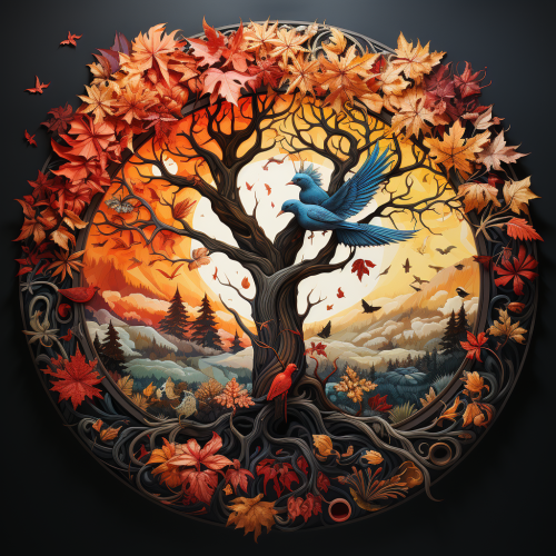 2D drawing of DMT Autumn Equinox