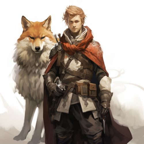DND Character with Fox-Like Features