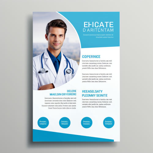 Doctor Services Flyer promoting quality healthcare