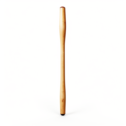 Tasty drumstick on white background