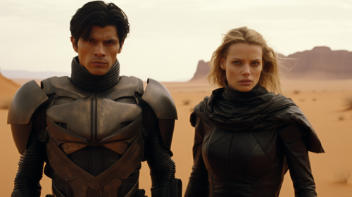 Still image from the movie Dune