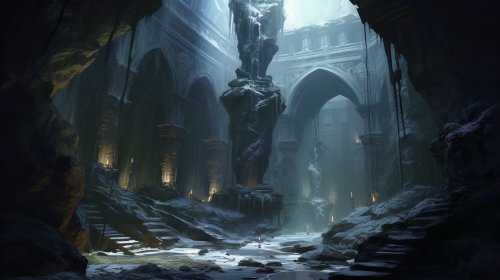 Dwarven Ruins in Morning Glow Dwarven Ruins in Morning Glow