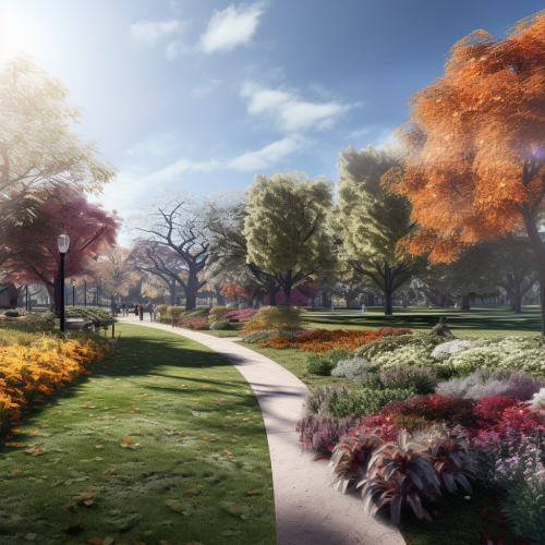 Natural buffer changing with seasons