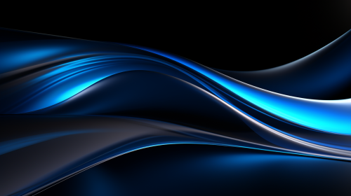 Dynamic Wallpaper with Electric Blue and Black Dynamic Wallpaper with Electric Blue and Black