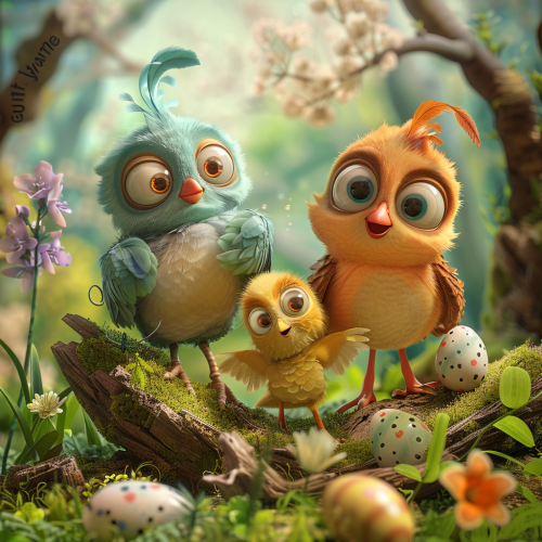 cute easter cartoon rabbit egg hunt cute easter cartoon rabbit egg hunt